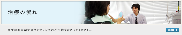 治療の流れ